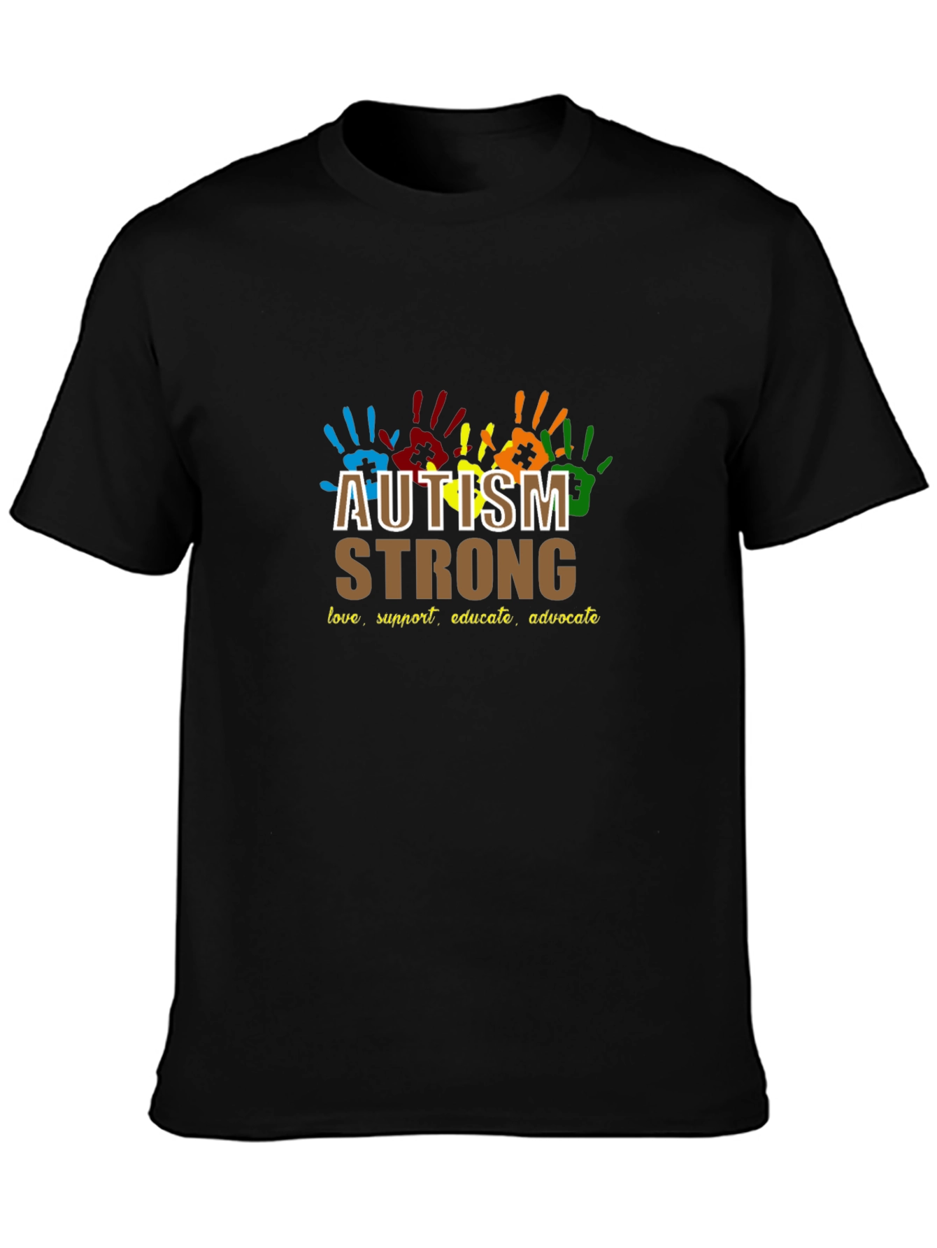 Autism Strong Tee - Love Support Educate