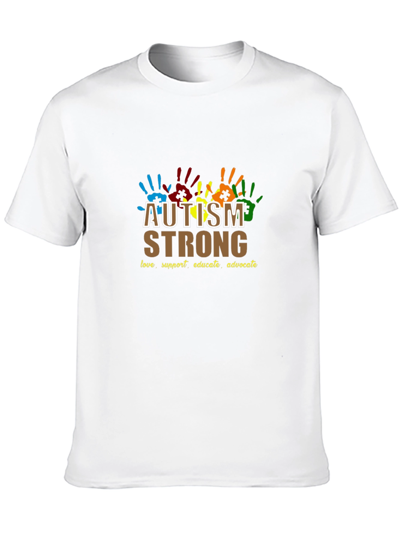 Autism Strong Tee - Love Support Educate