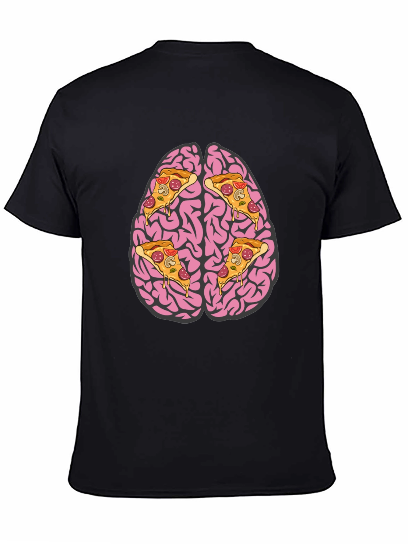 Pizza Brain Graphic Tee