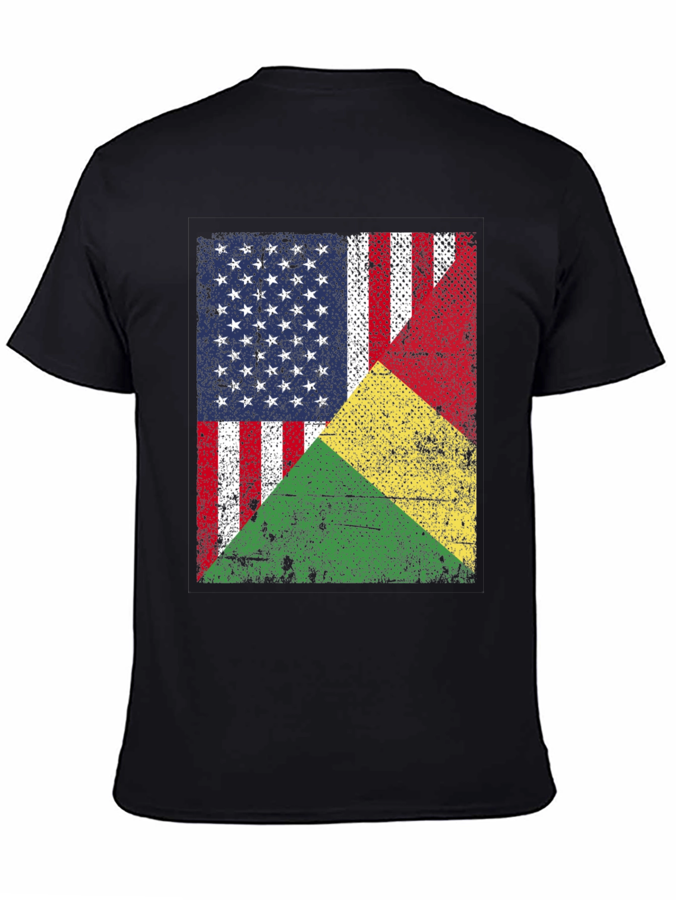 USA Benin Flag T-Shirt - Patriotic Pride