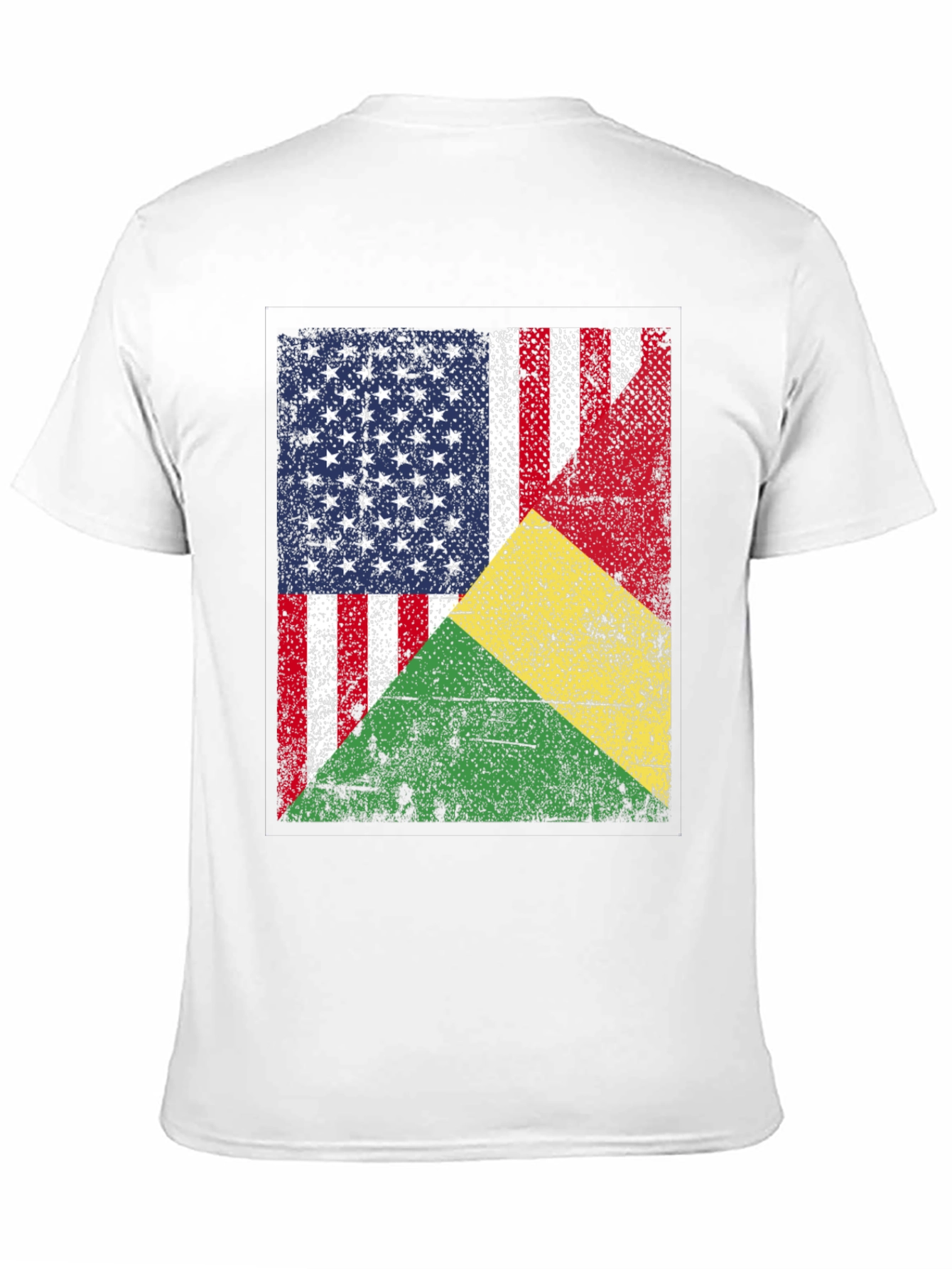 USA Benin Flag T-Shirt - Patriotic Pride