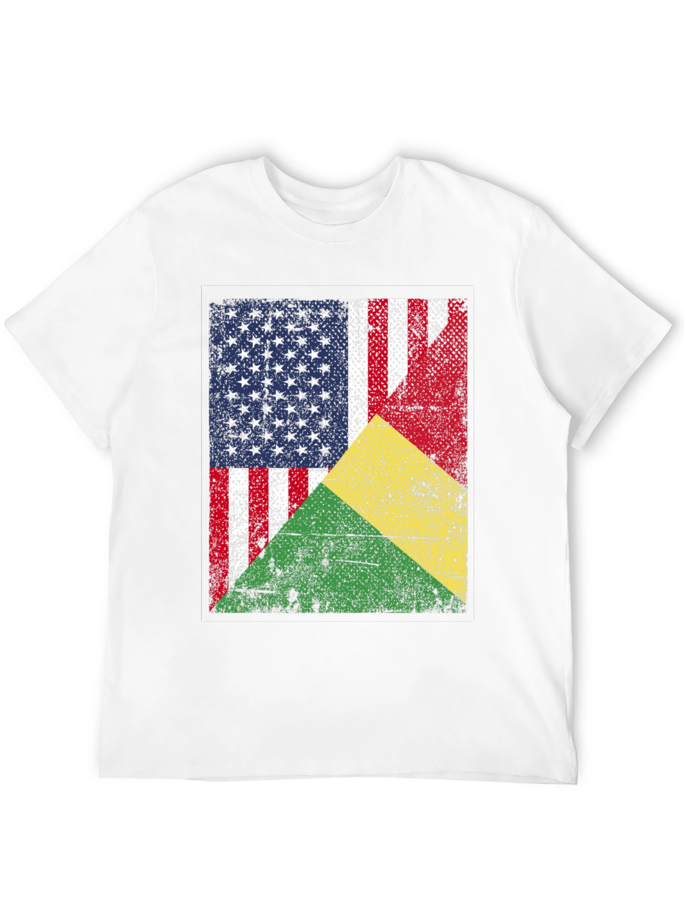 USA Benin Flag T-Shirt - Patriotic Pride