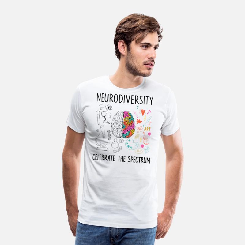 Neurodiversity celebrate the spectrum Brain Autism
