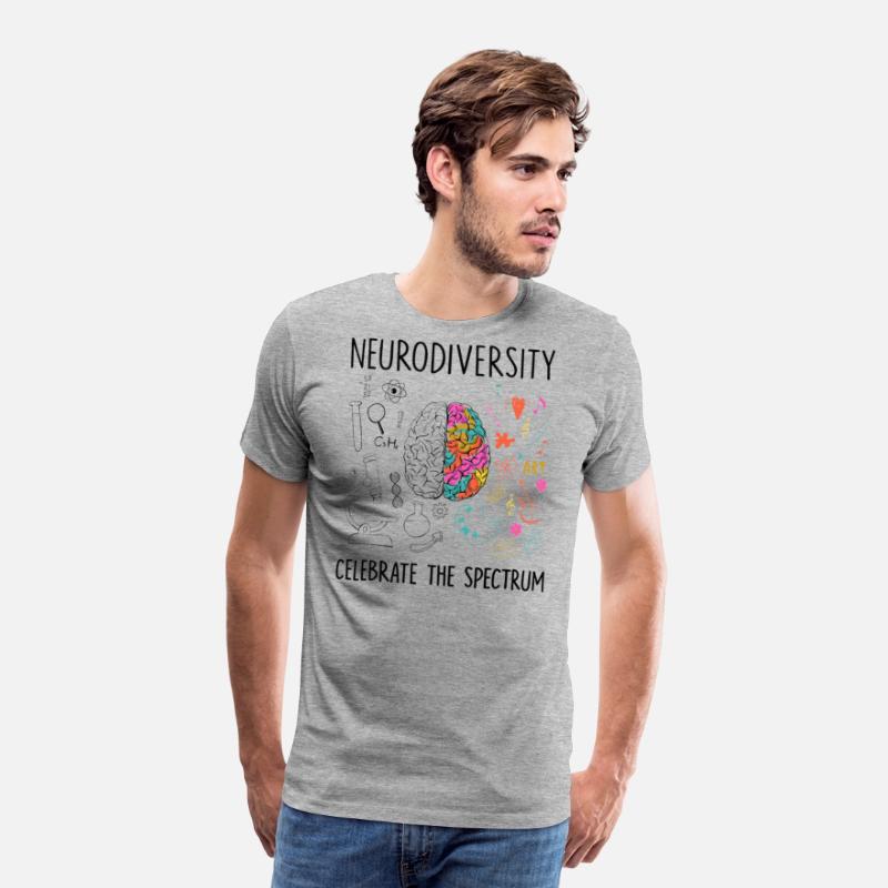 Neurodiversity celebrate the spectrum Brain Autism