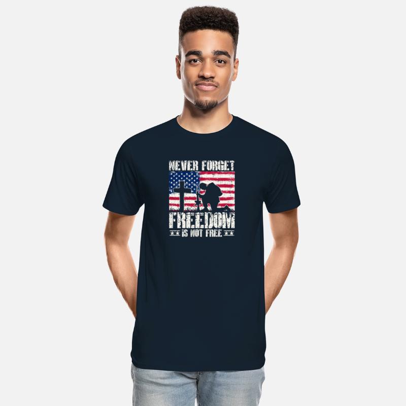 Never Forget Freedom Is Not Free Military Tribute