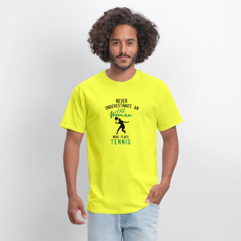Never Underestimate An Old Who Plays Tennis