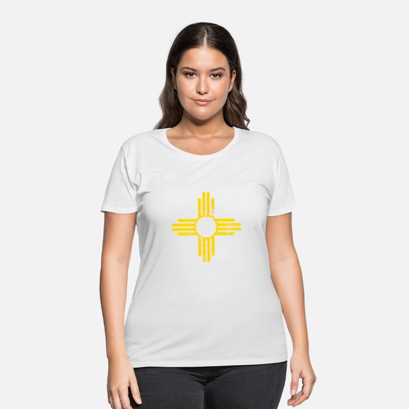 New Mexico Zia Sun Symbol Yellow Zia Sun Alone