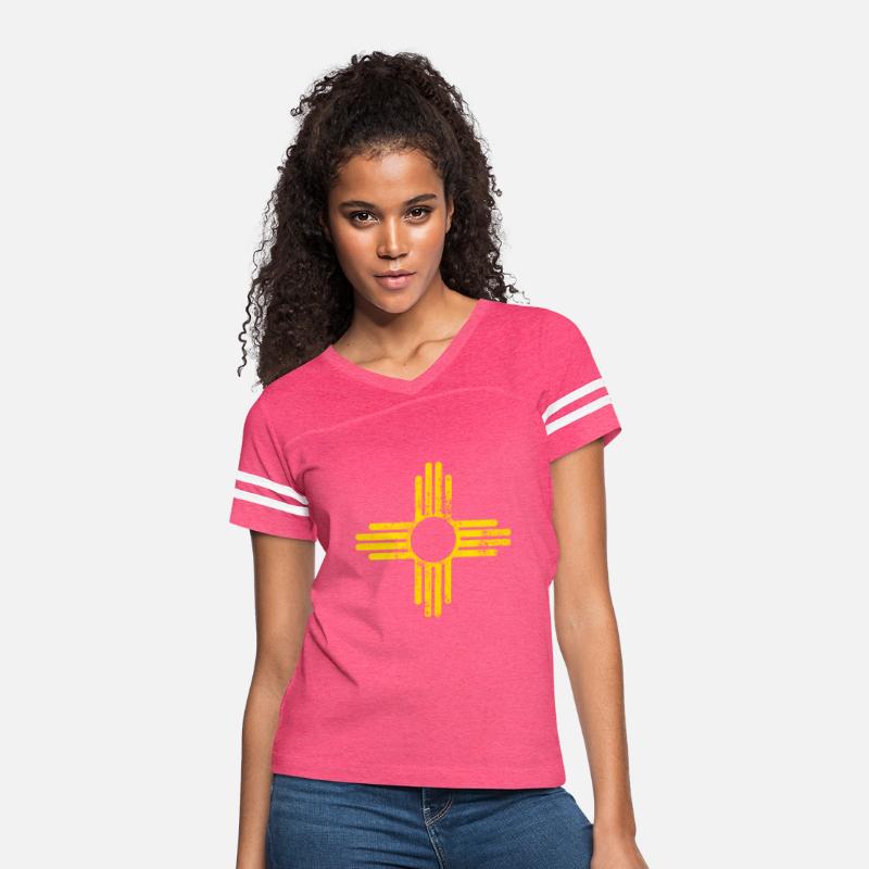 New Mexico Zia Sun Symbol Yellow Zia Sun Alone
