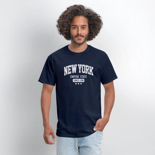 New York Empire State Nyc Weathered Dark
