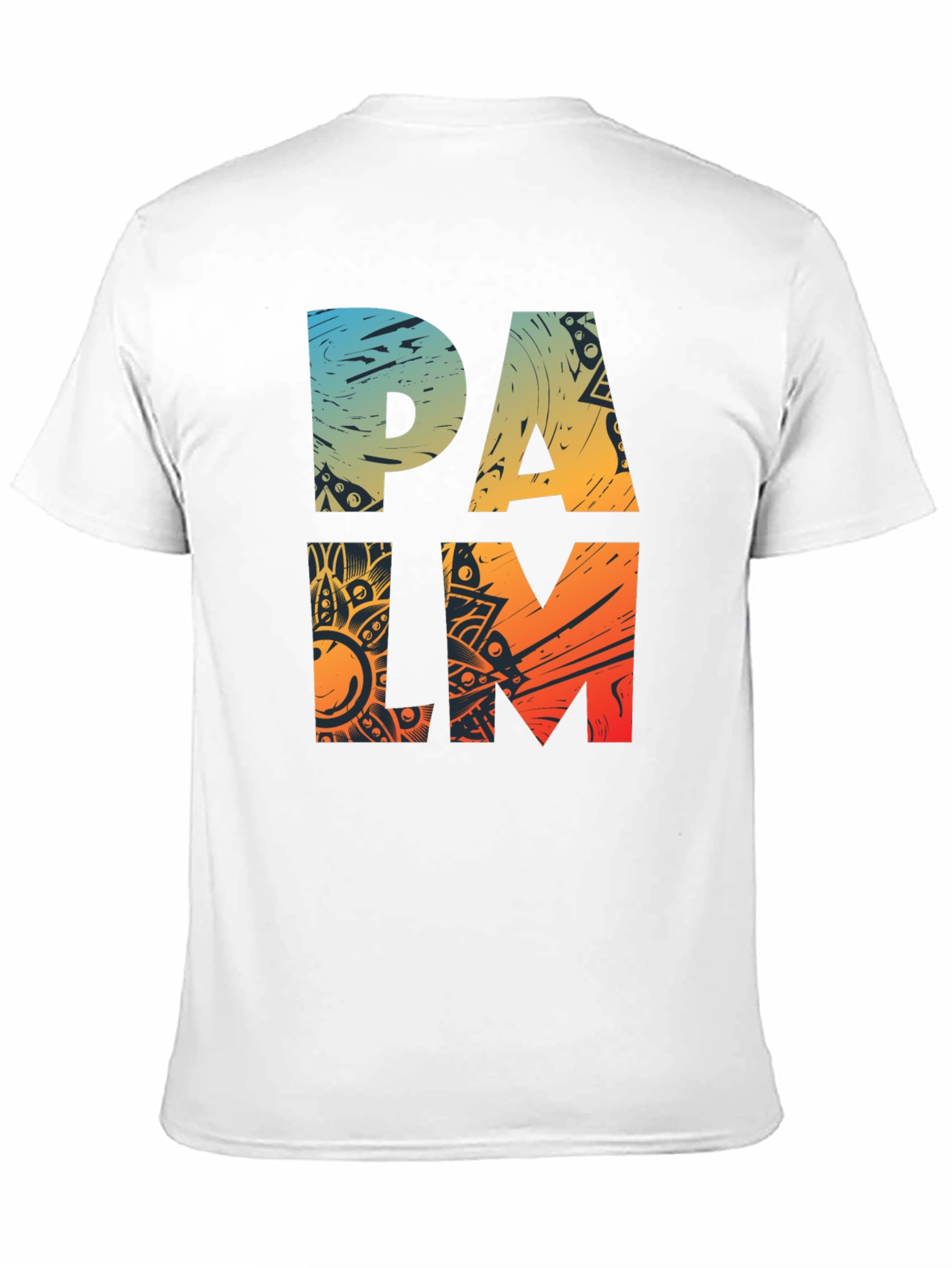 Palm Tree Graphic Tee - Relaxed Fit