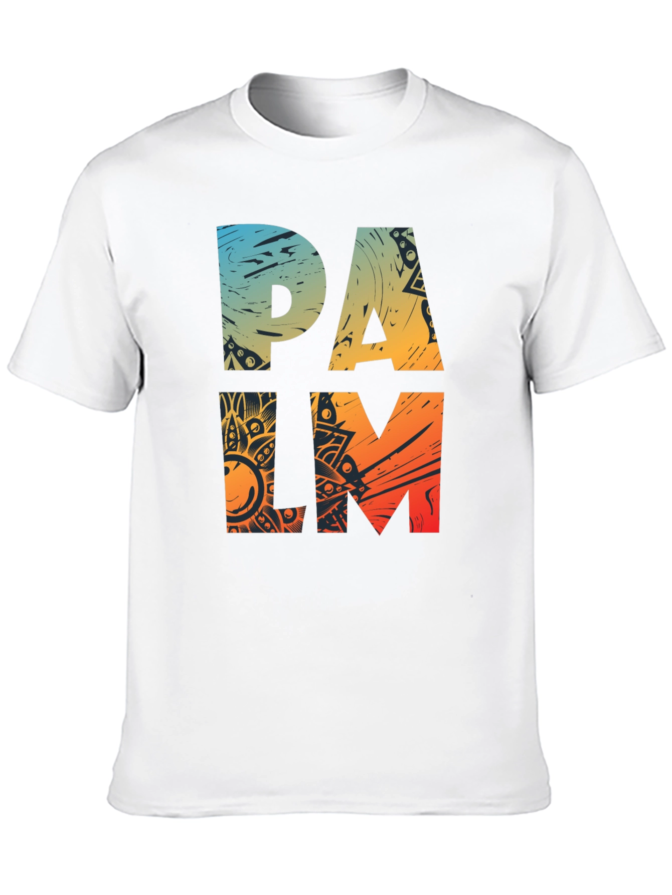 Palm Tree Graphic Tee - Relaxed Fit