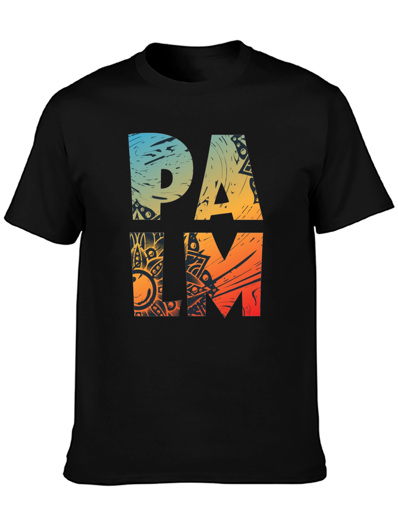 Palm Tree Graphic Tee - Relaxed Fit