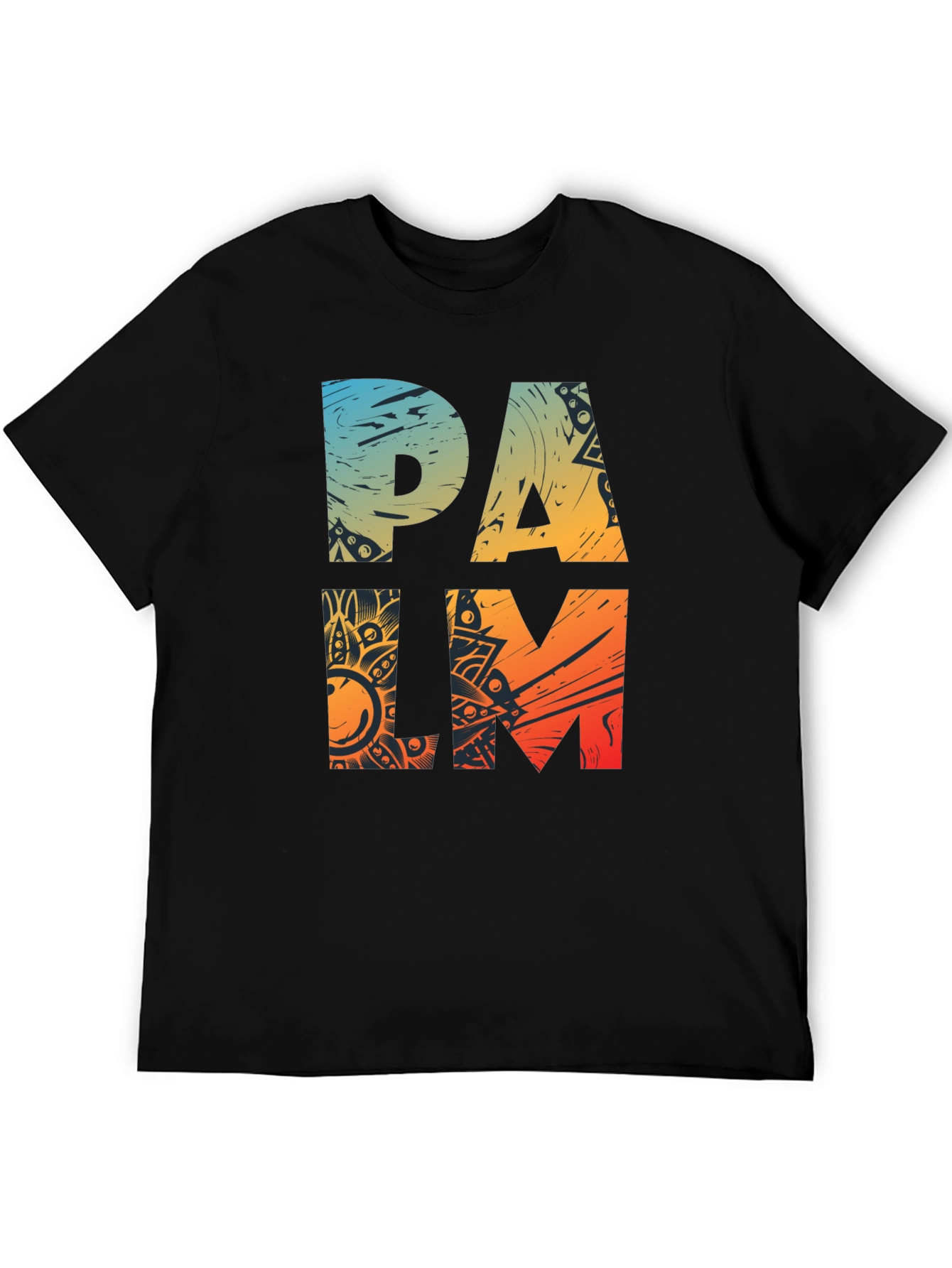 Palm Tree Graphic Tee - Relaxed Fit