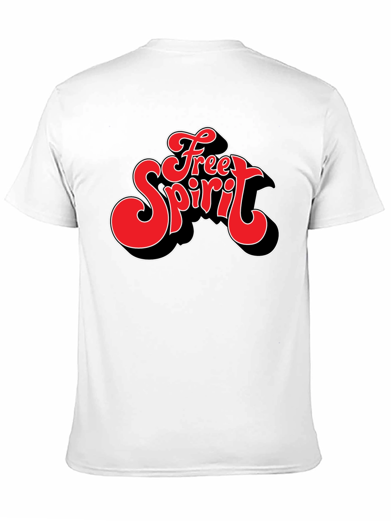 Free Spirit Graphic Tee - Retro Style Shirt