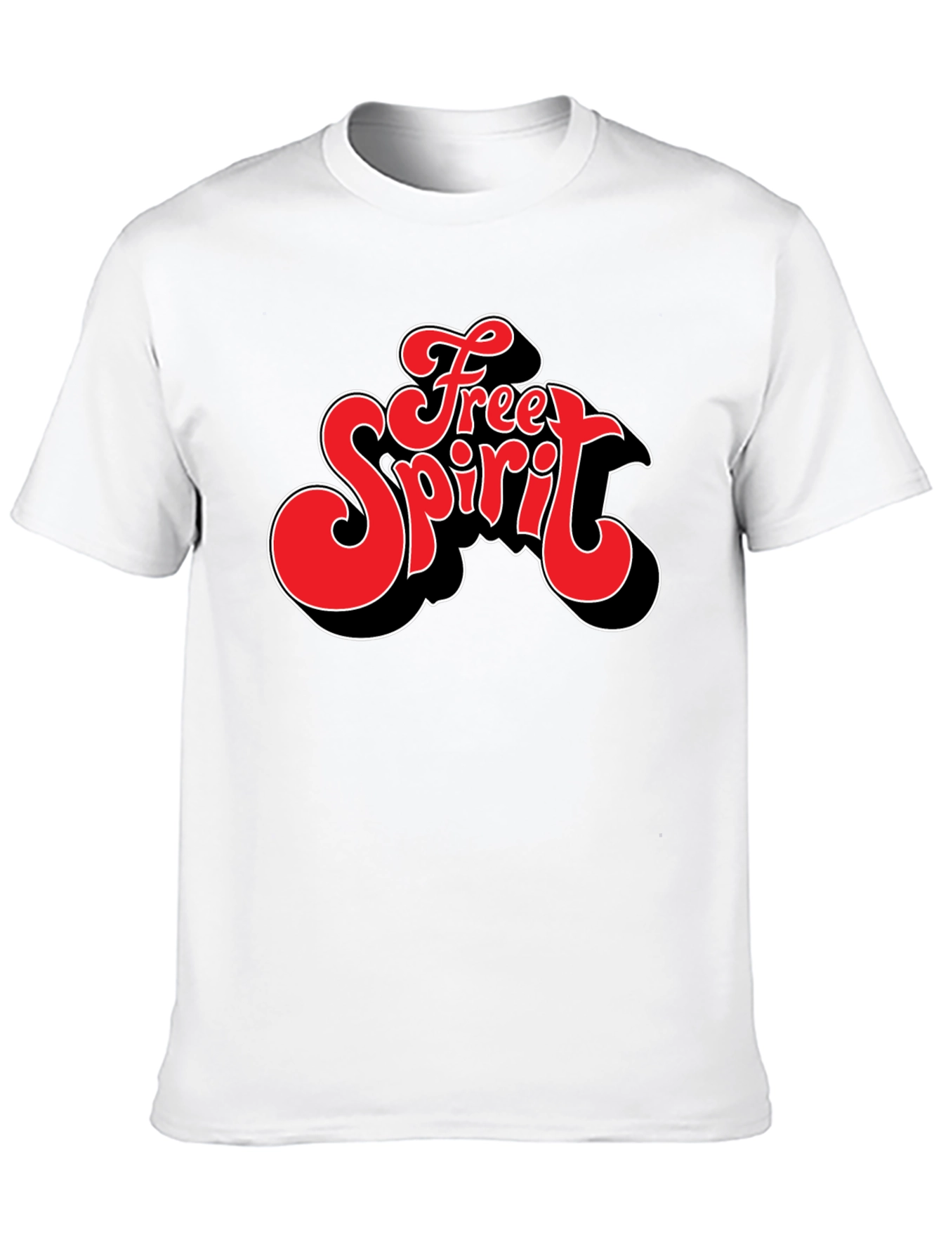 Free Spirit Graphic Tee - Retro Style Shirt