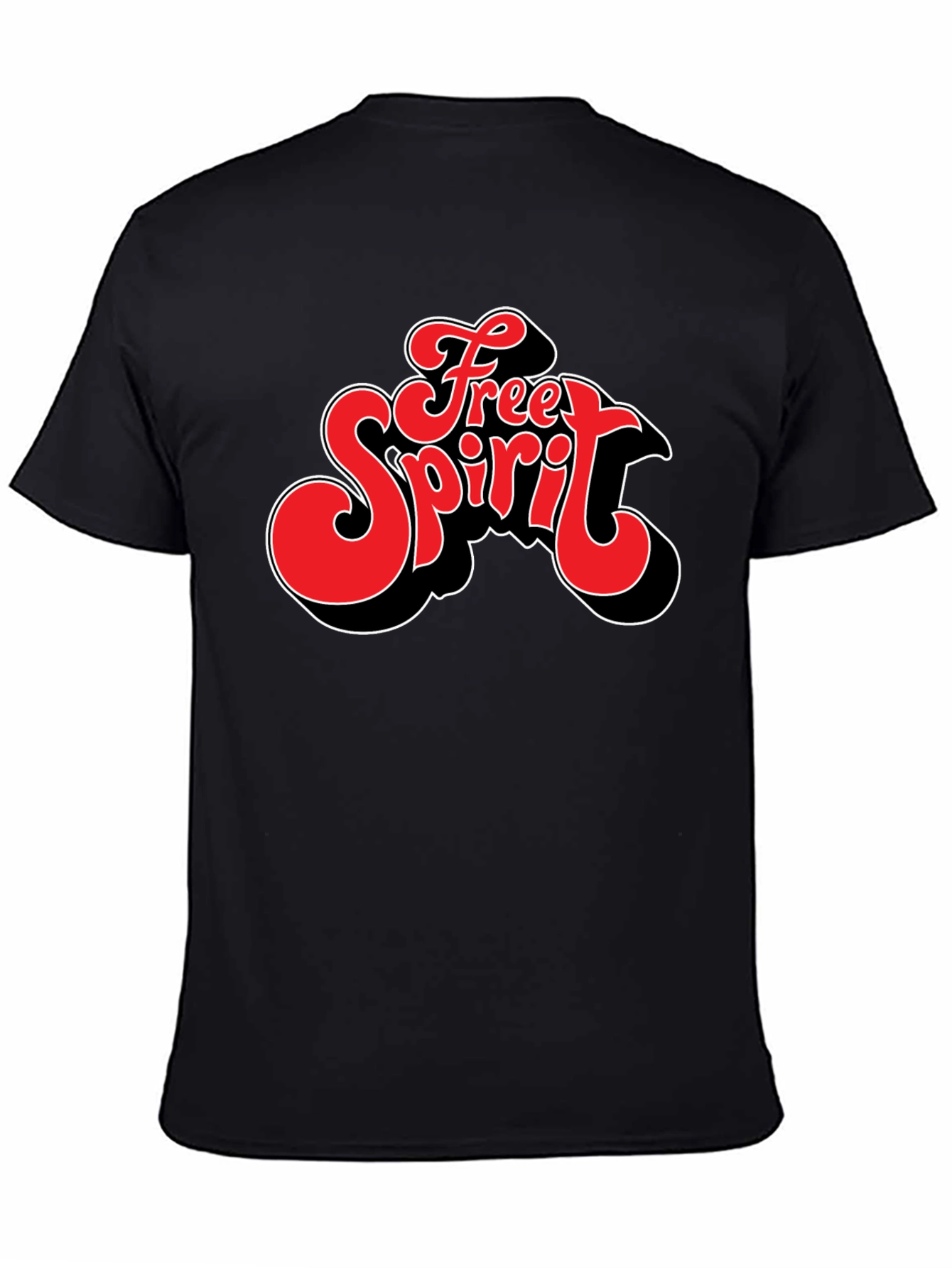 Free Spirit Graphic Tee - Retro Style Shirt