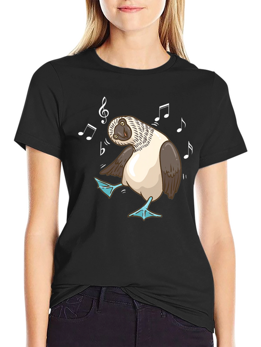 Dancing Blue-Footed Booby Graphic Tee