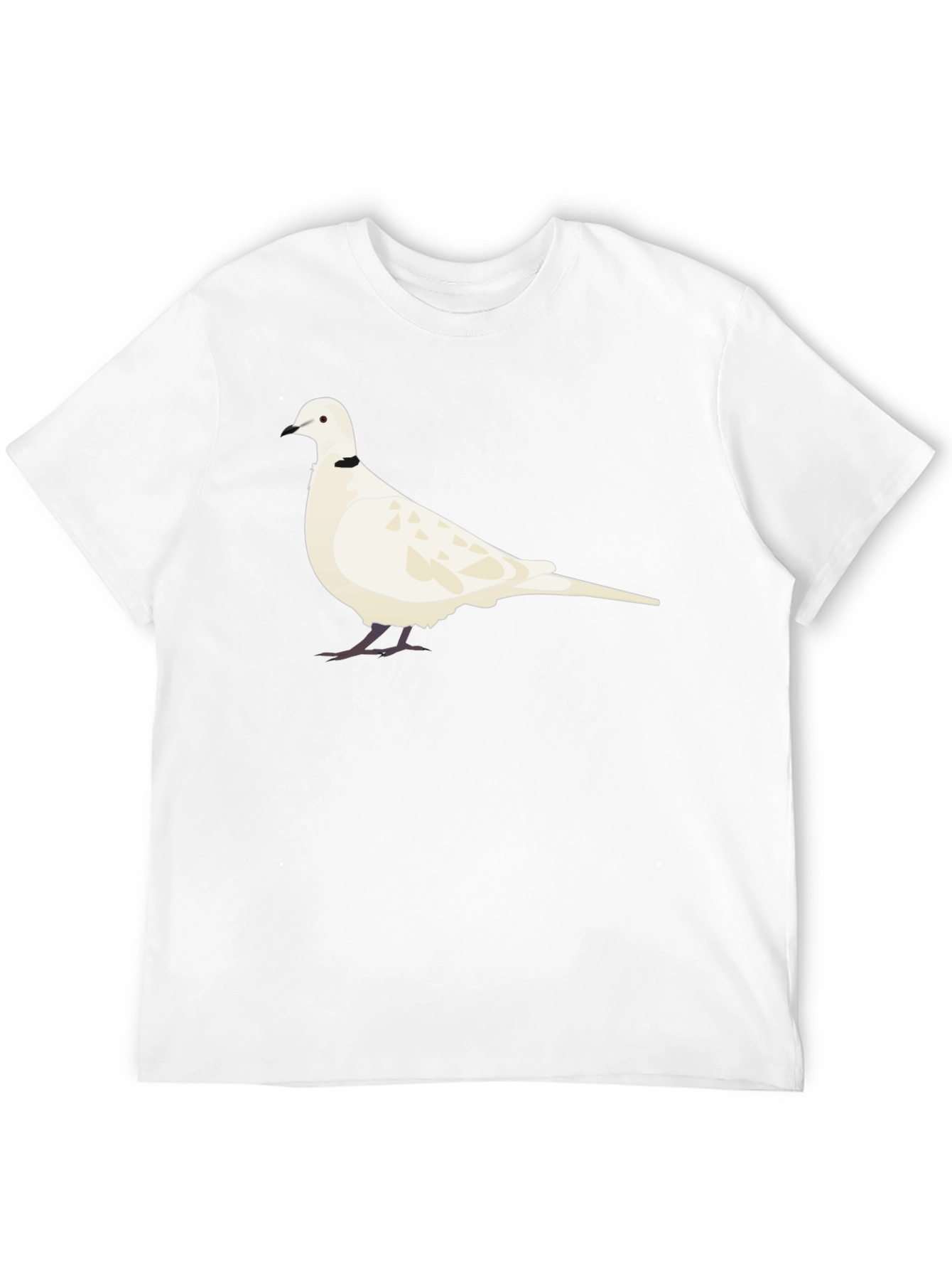 Dove Graphic Tee - Black Cotton Blend