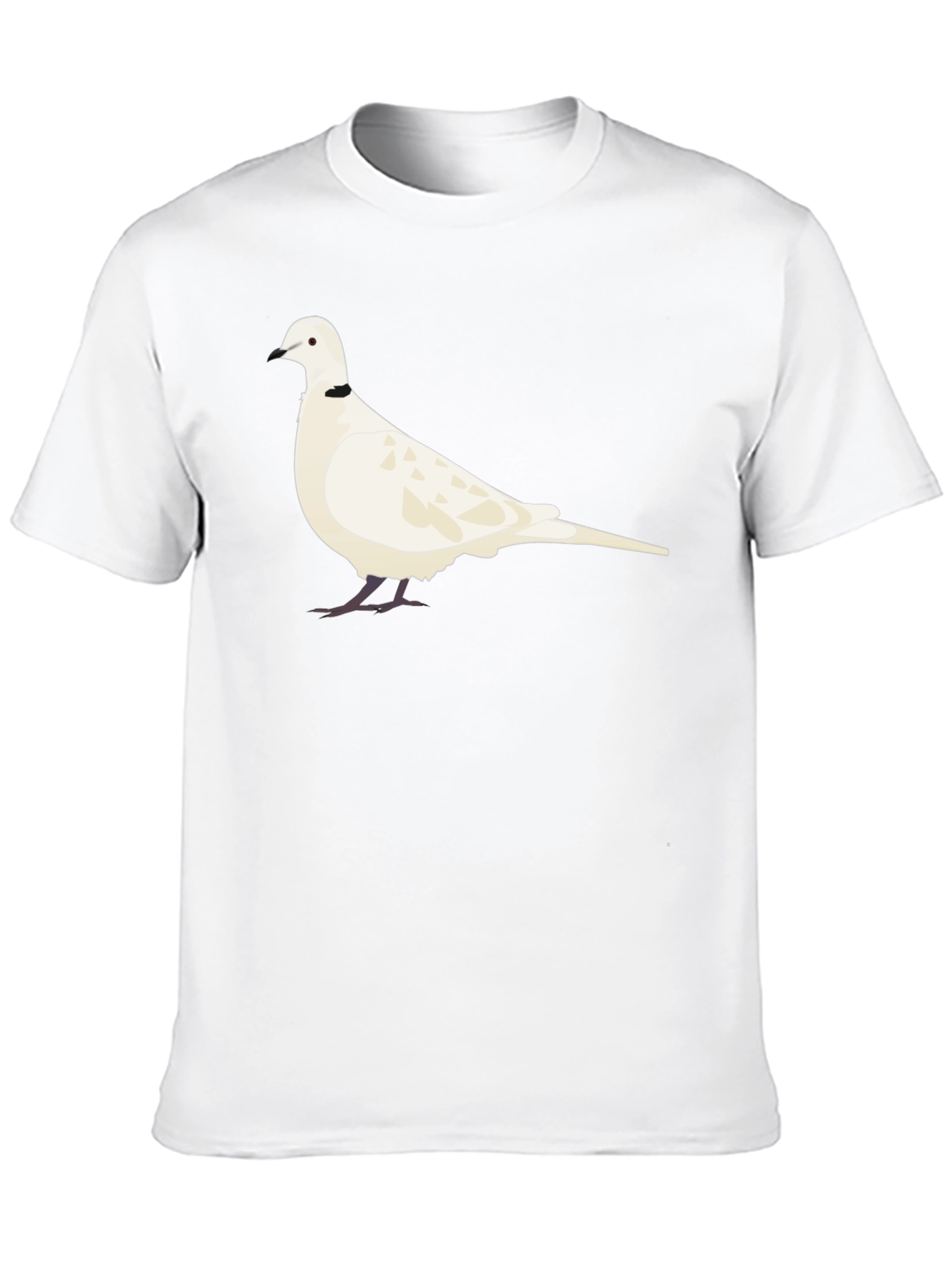 Dove Graphic Tee - Black Cotton Blend