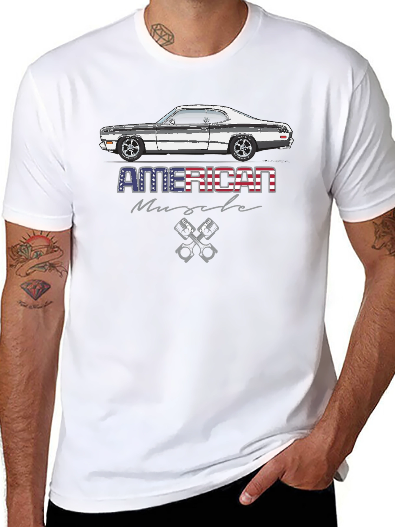 American Muscle Car T-Shirt - Automotive Enthusiast Tee