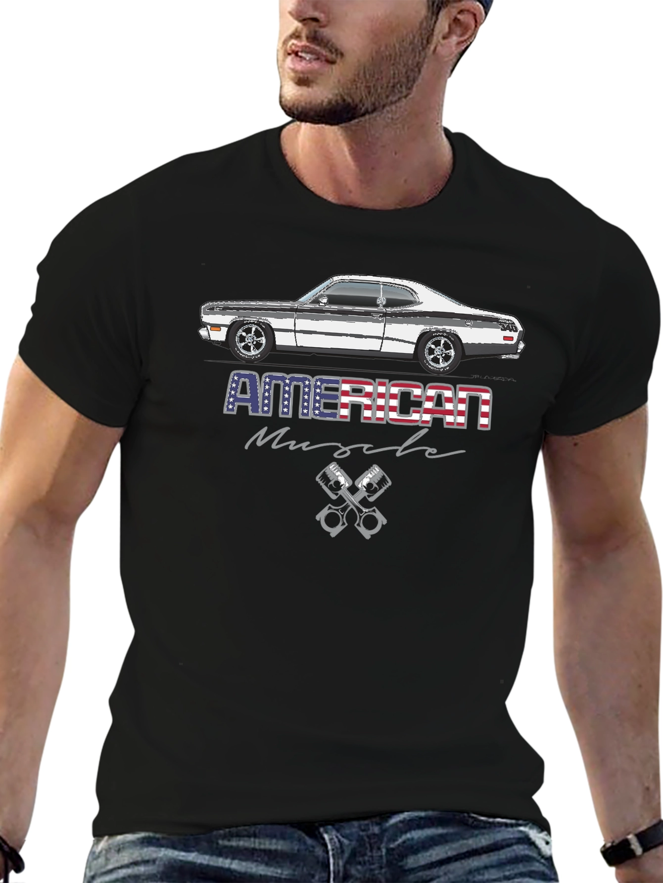 American Muscle Car T-Shirt - Automotive Enthusiast Tee