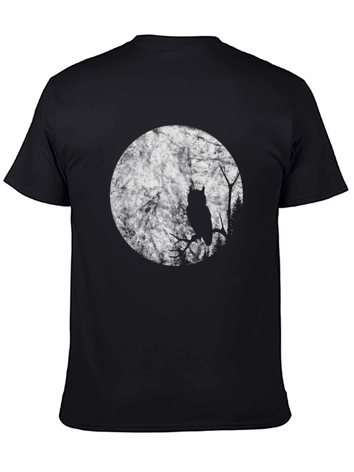 Owl Moon Silhouette T-Shirt