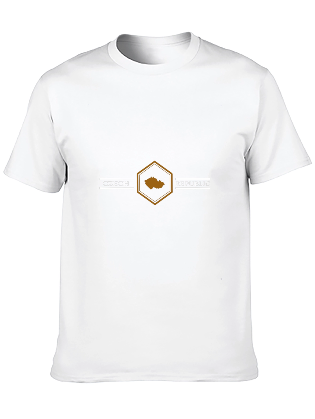 Czech Republic Graphic Tee - Black