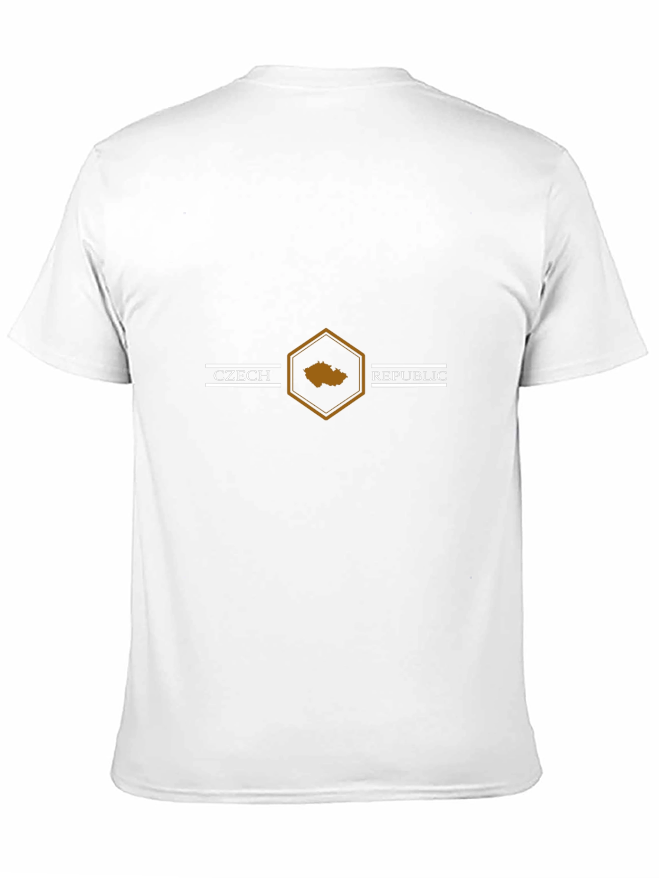 Czech Republic Graphic Tee - Black