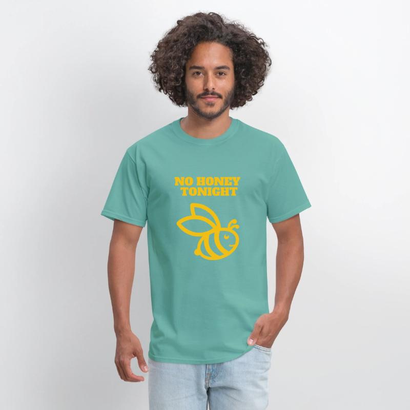 No Honey Tonight Bee design for lovers