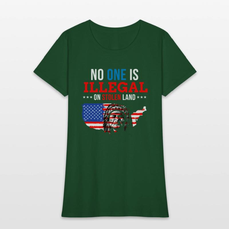 No One Is Illegal On Stolen Land Indigenous People