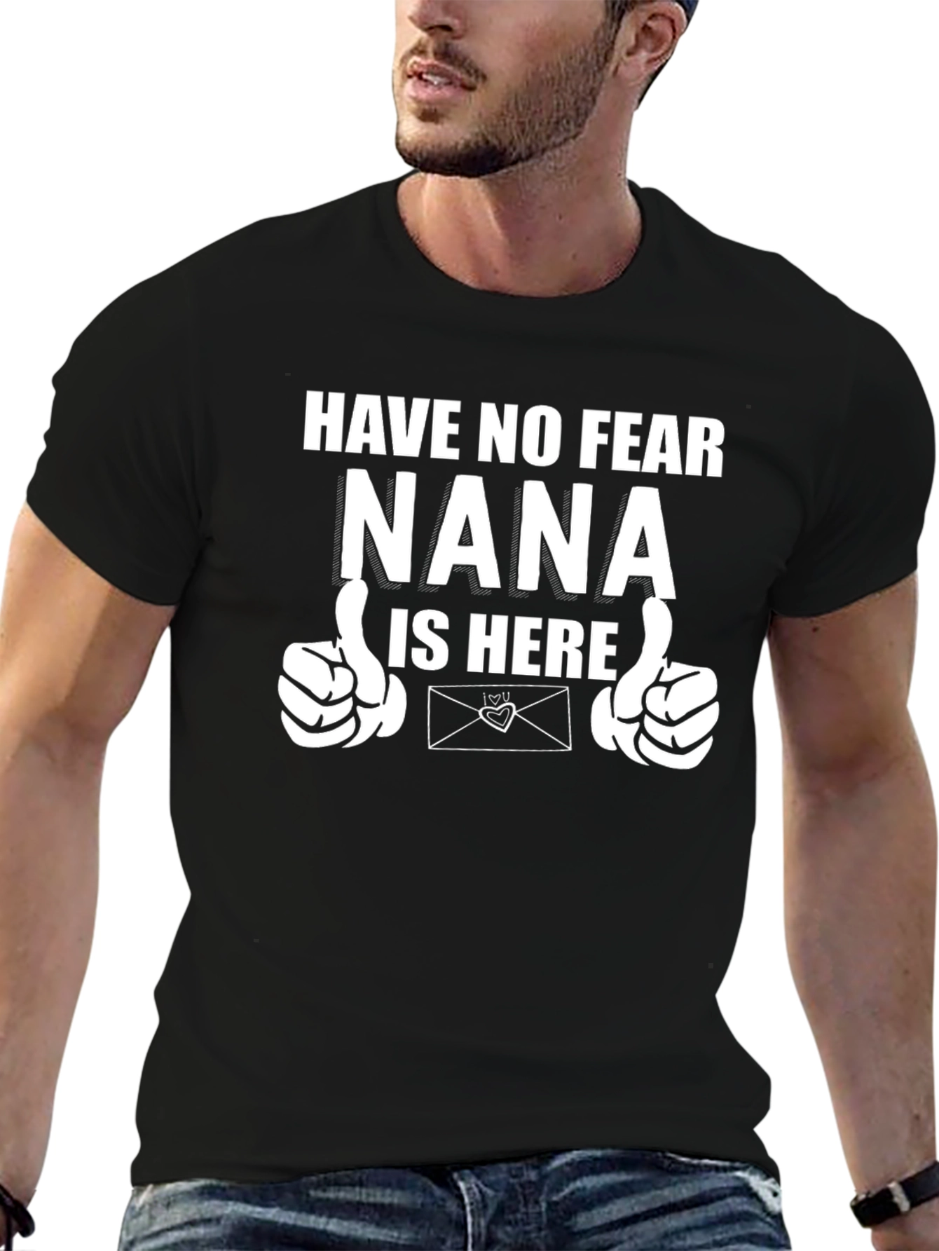 Nana Is Here T-Shirt - Novelty Graphic Tee