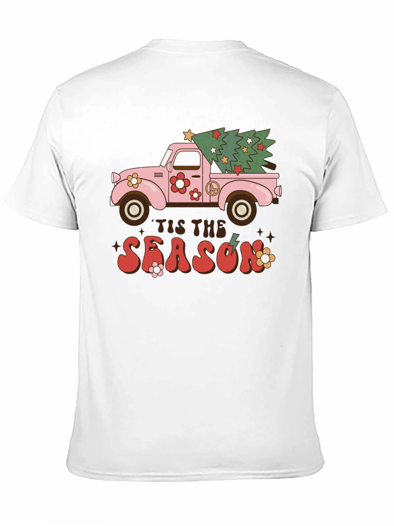 Retro Christmas Truck T-Shirt