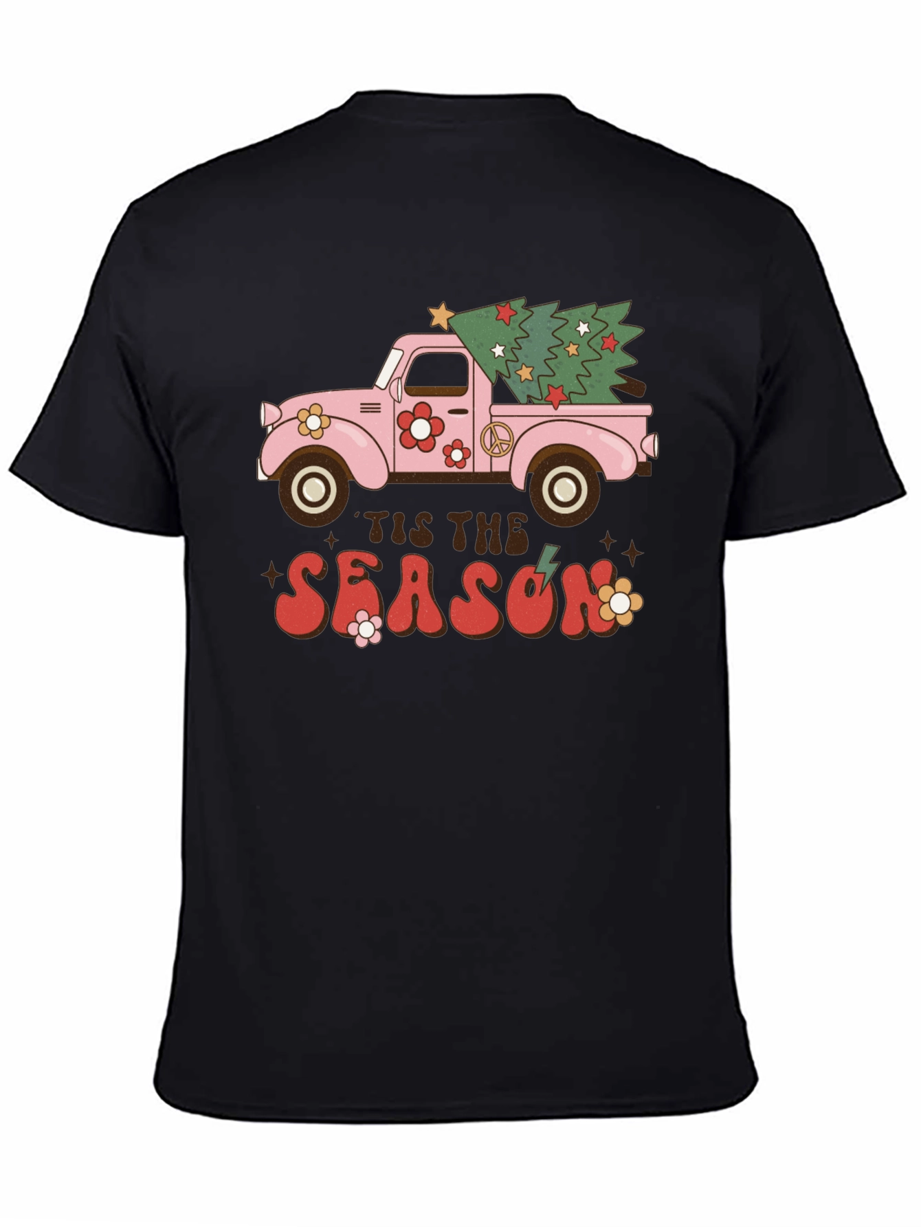 Retro Christmas Truck T-Shirt
