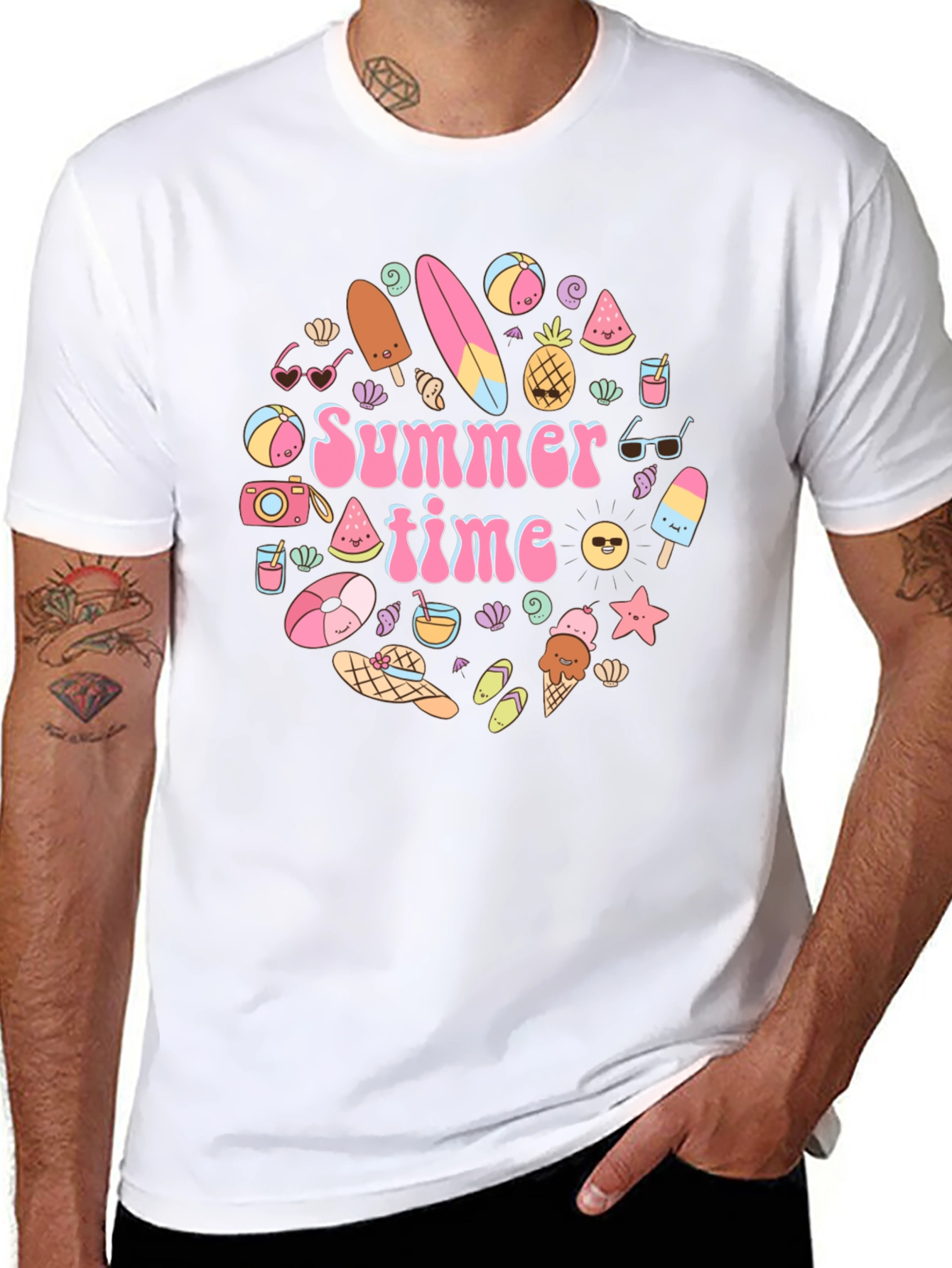 Summer Time Graphic T-Shirt