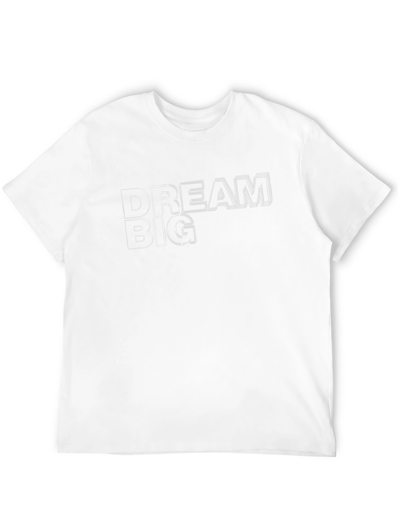 Dream Big Black Graphic T-Shirt