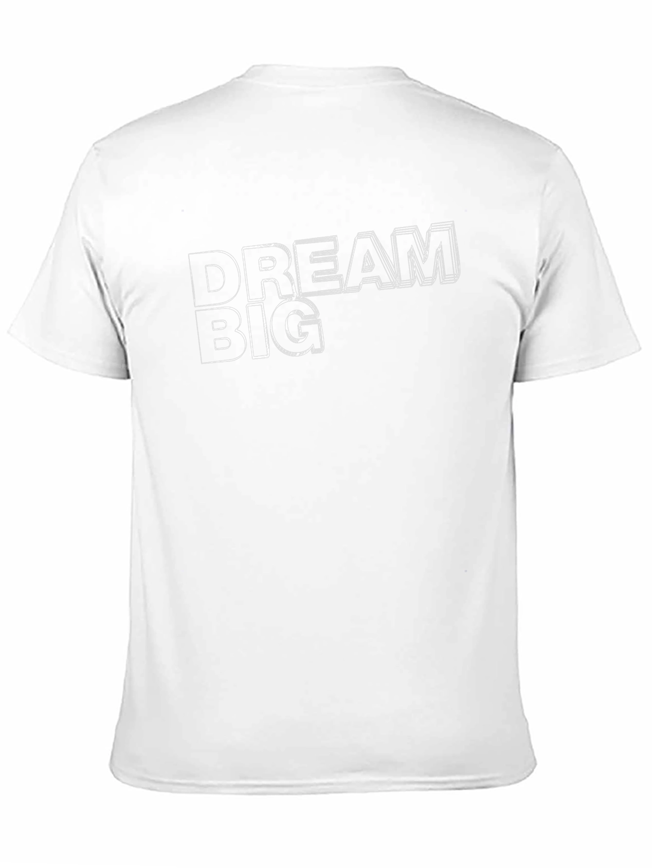 Dream Big Black Graphic T-Shirt