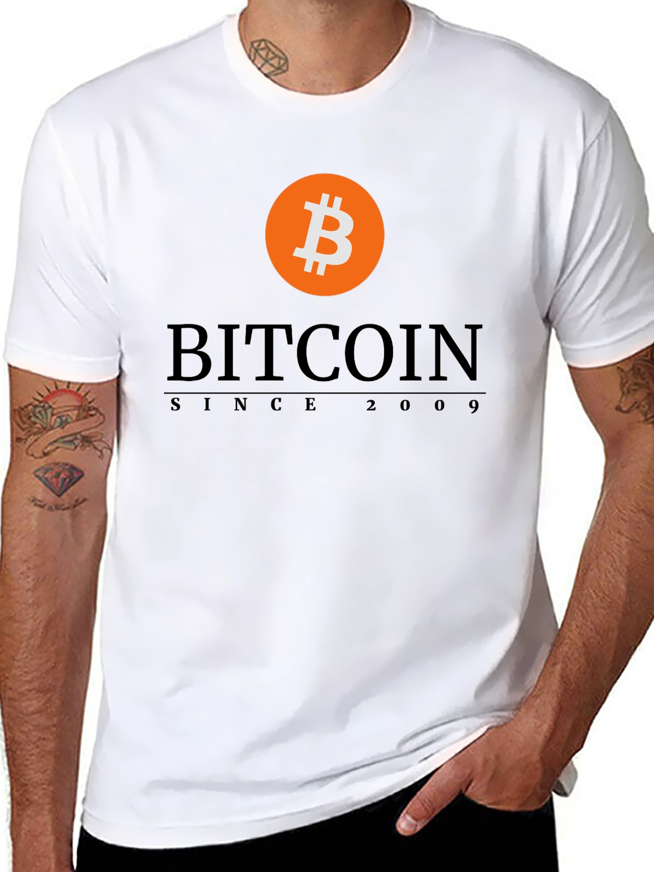 Bitcoin Since 2009 Black T-Shirt