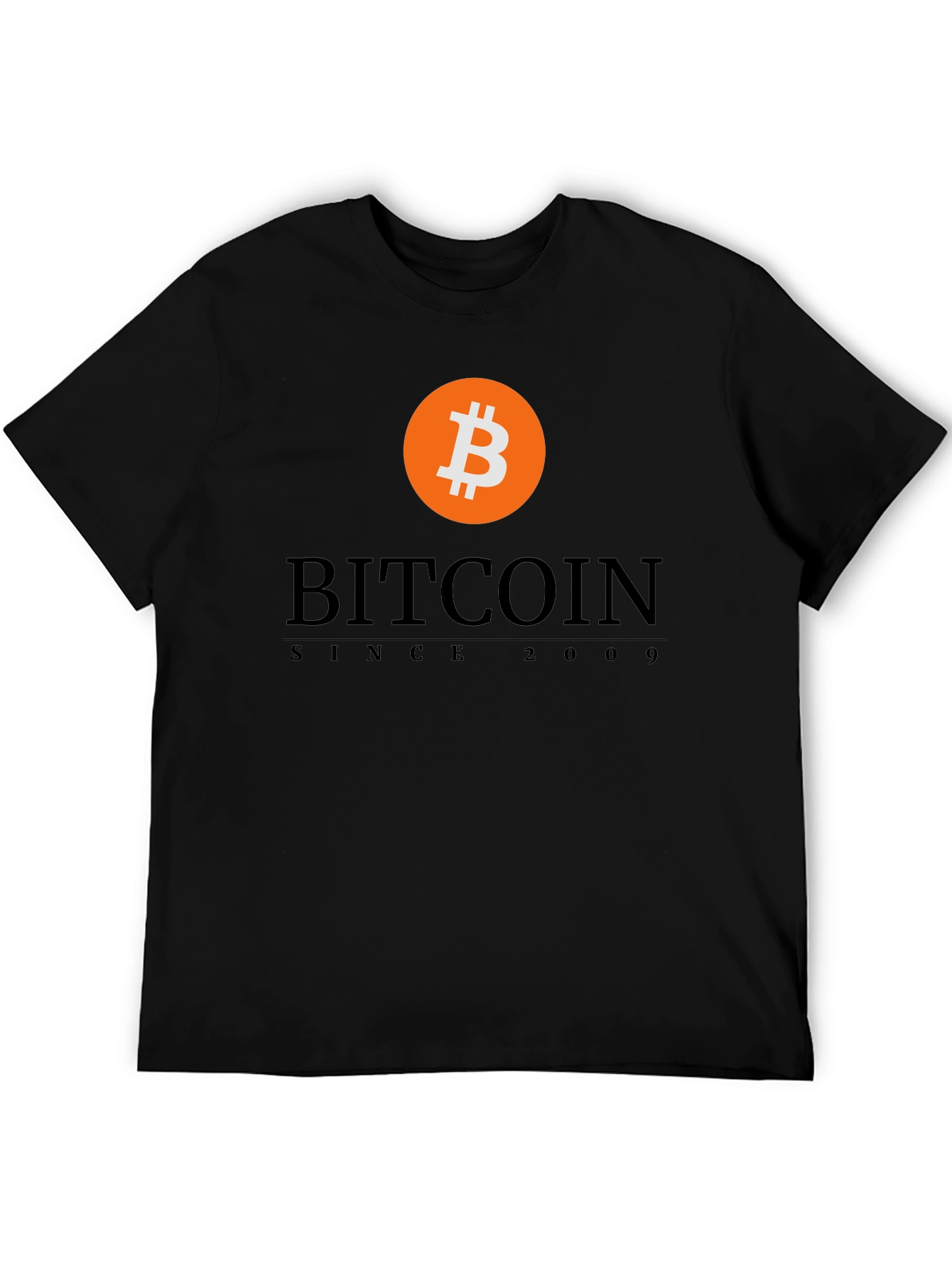 Bitcoin Since 2009 Black T-Shirt