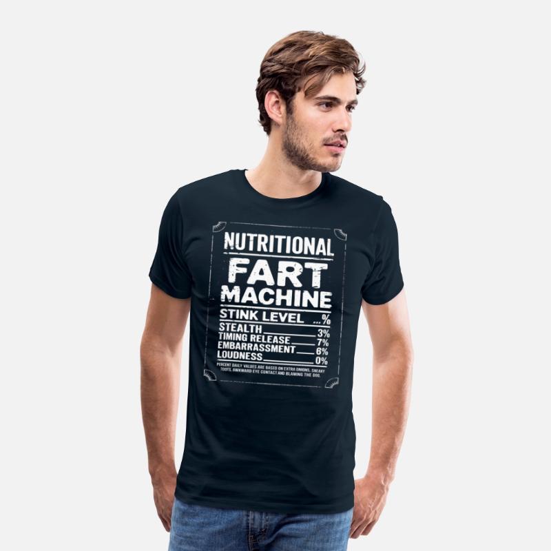 Nutritional Facts Fart Machine Funny Dad Humor