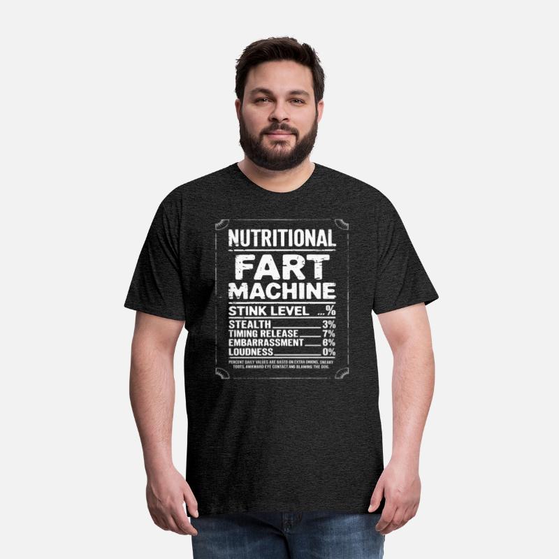 Nutritional Facts Fart Machine Funny Dad Humor