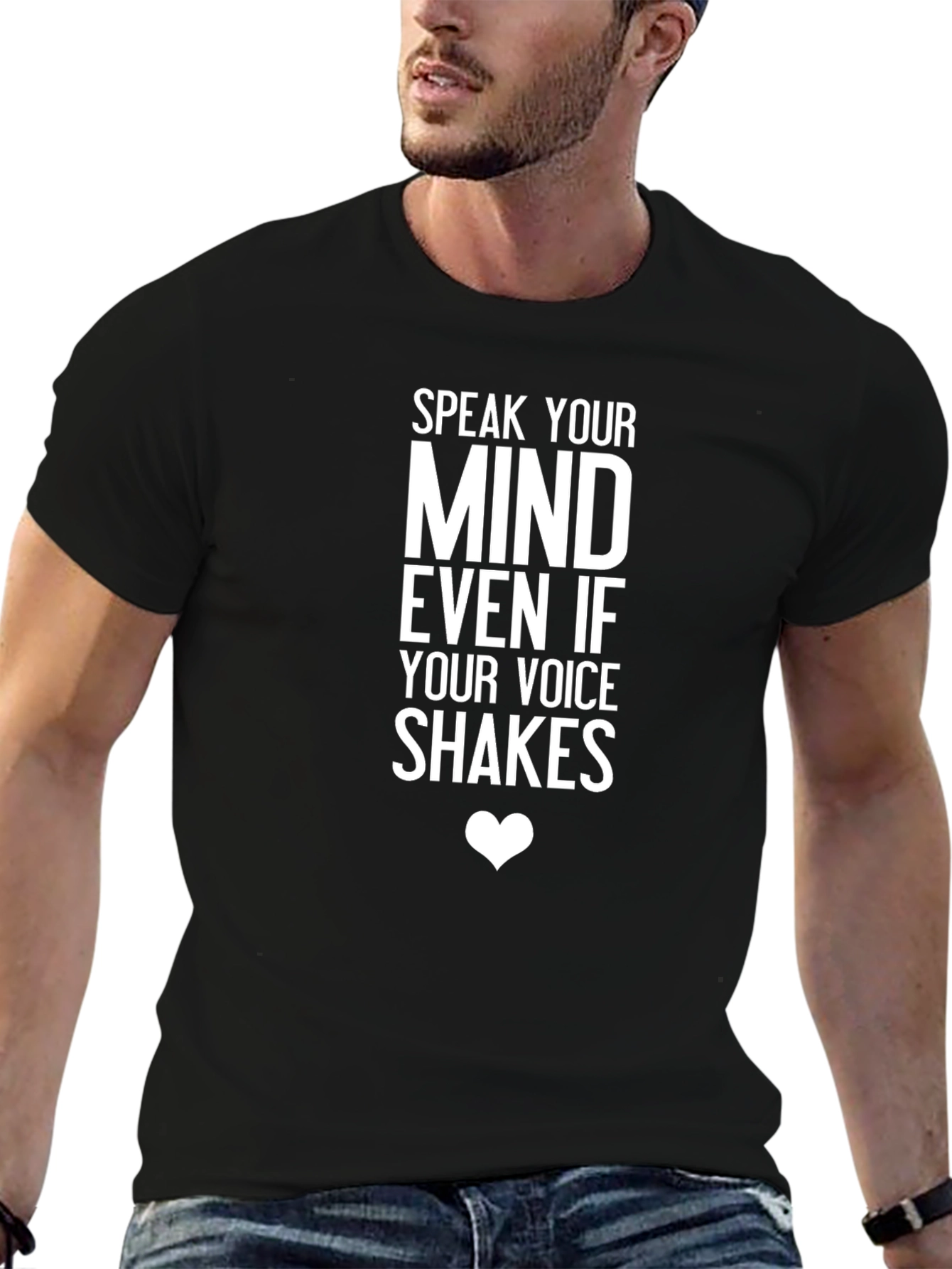Speak Your Mind T-Shirt - Voice Shakes