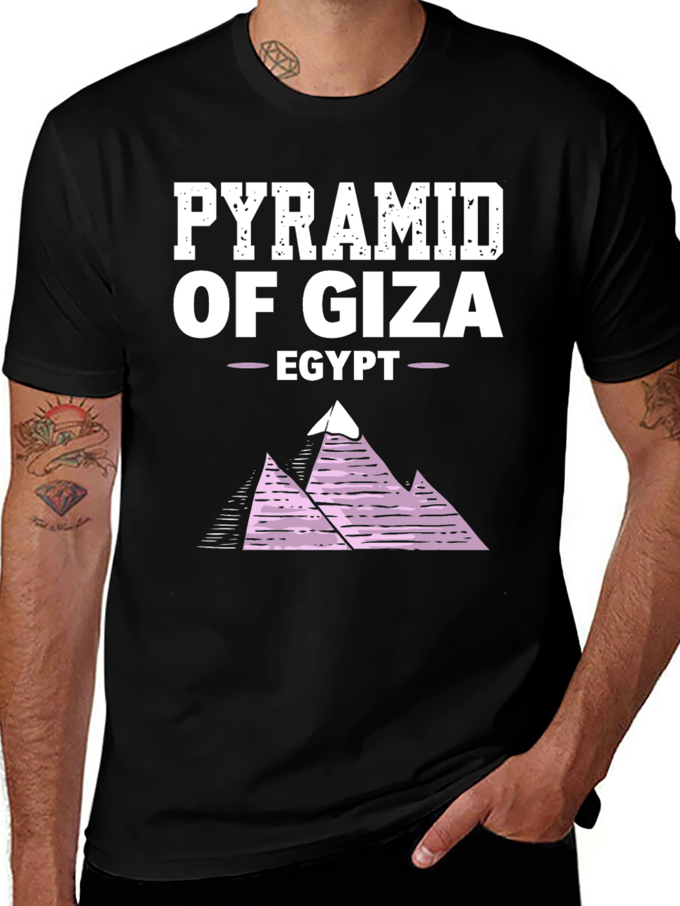 Pyramid of Giza Egypt Graphic T-Shirt