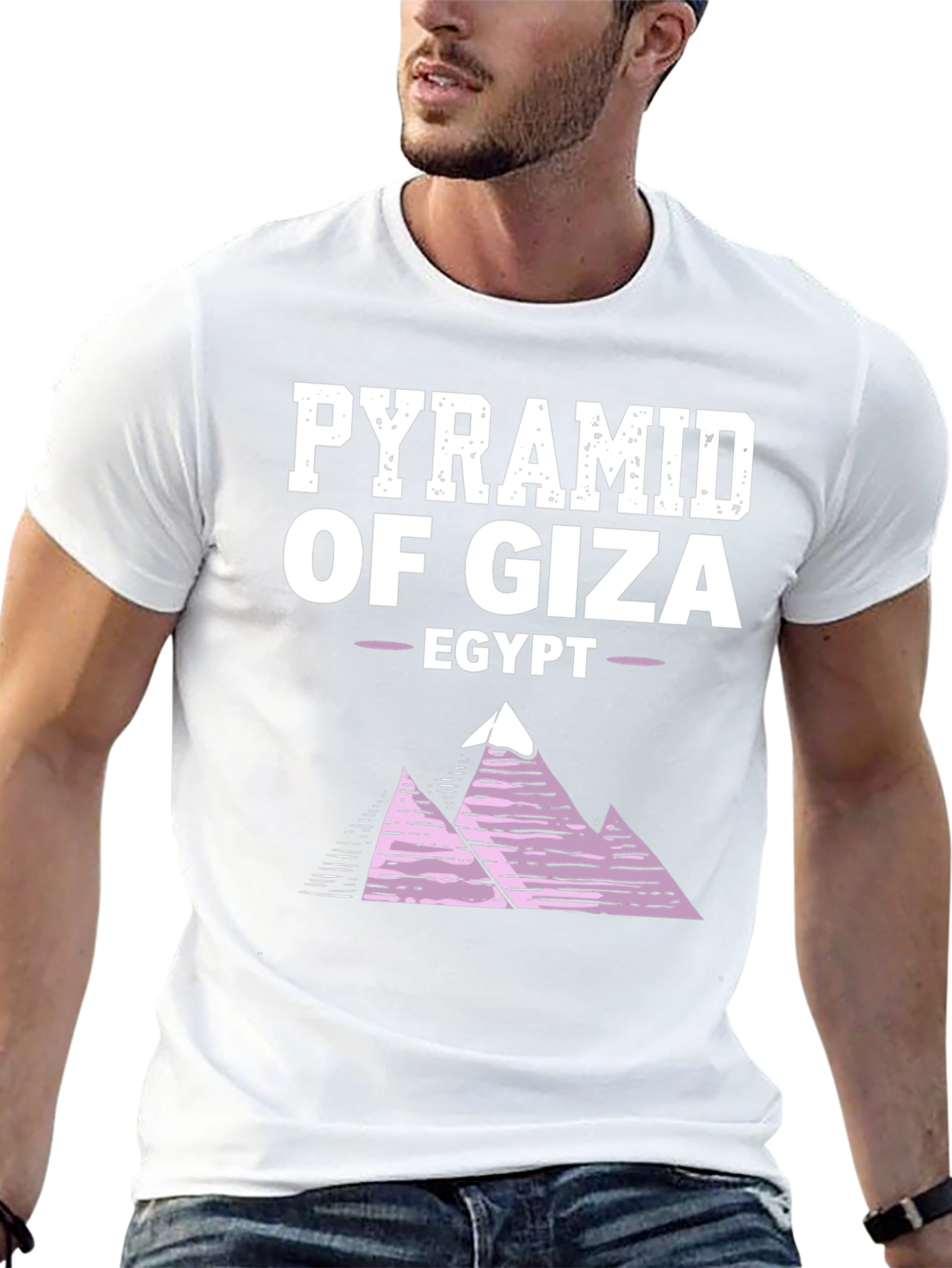 Pyramid of Giza Egypt Graphic T-Shirt