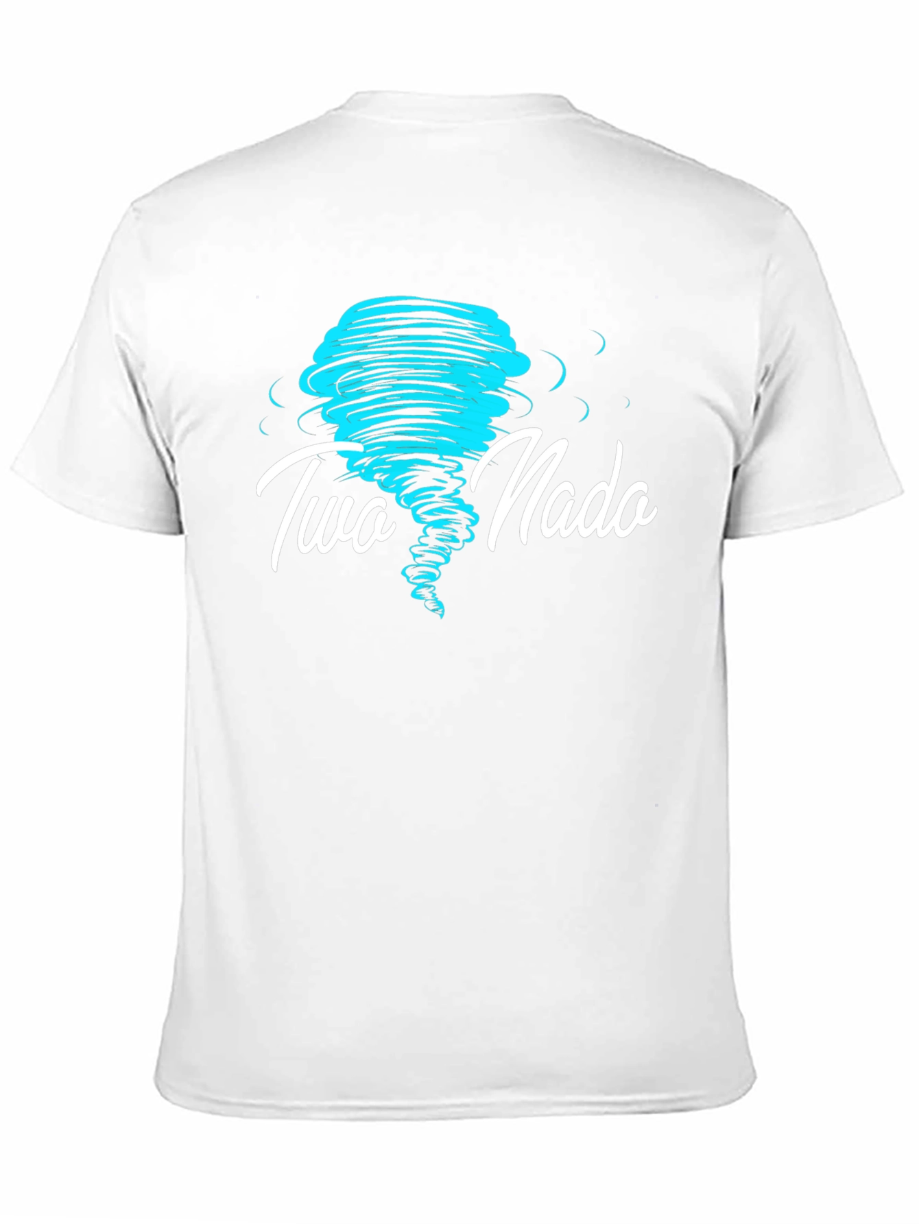 Two Nada Tornado Graphic Black T-Shirt