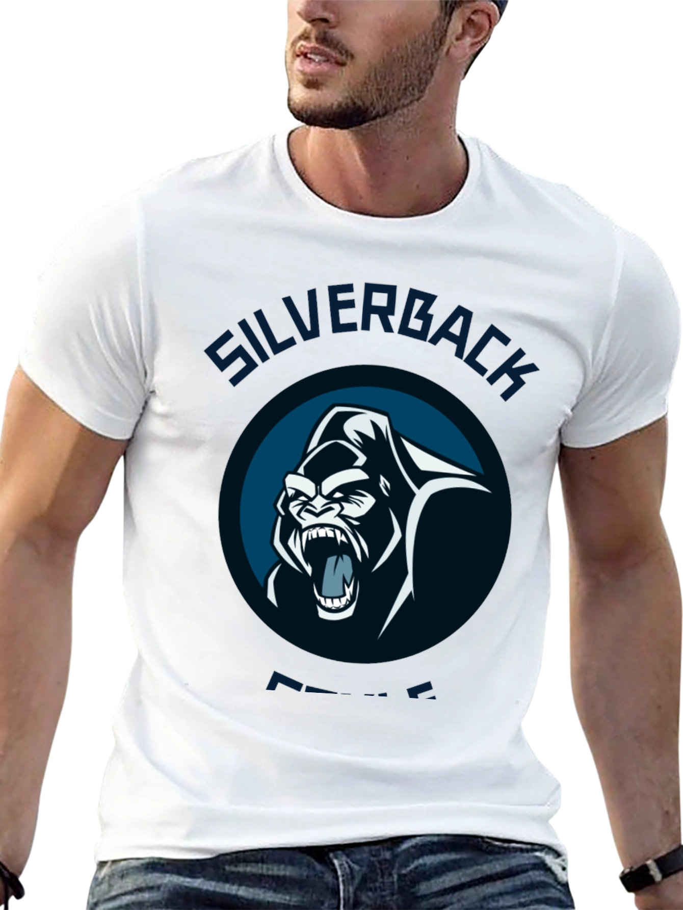 Silverback Power T-Shirt - Gorilla Graphic Tee