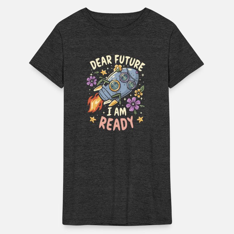Nye Dear Future I Am Ready Rocket Winter New Year