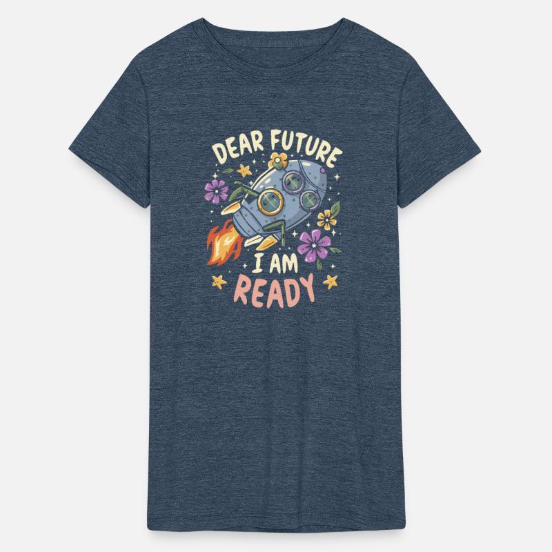 Nye Dear Future I Am Ready Rocket Winter New Year