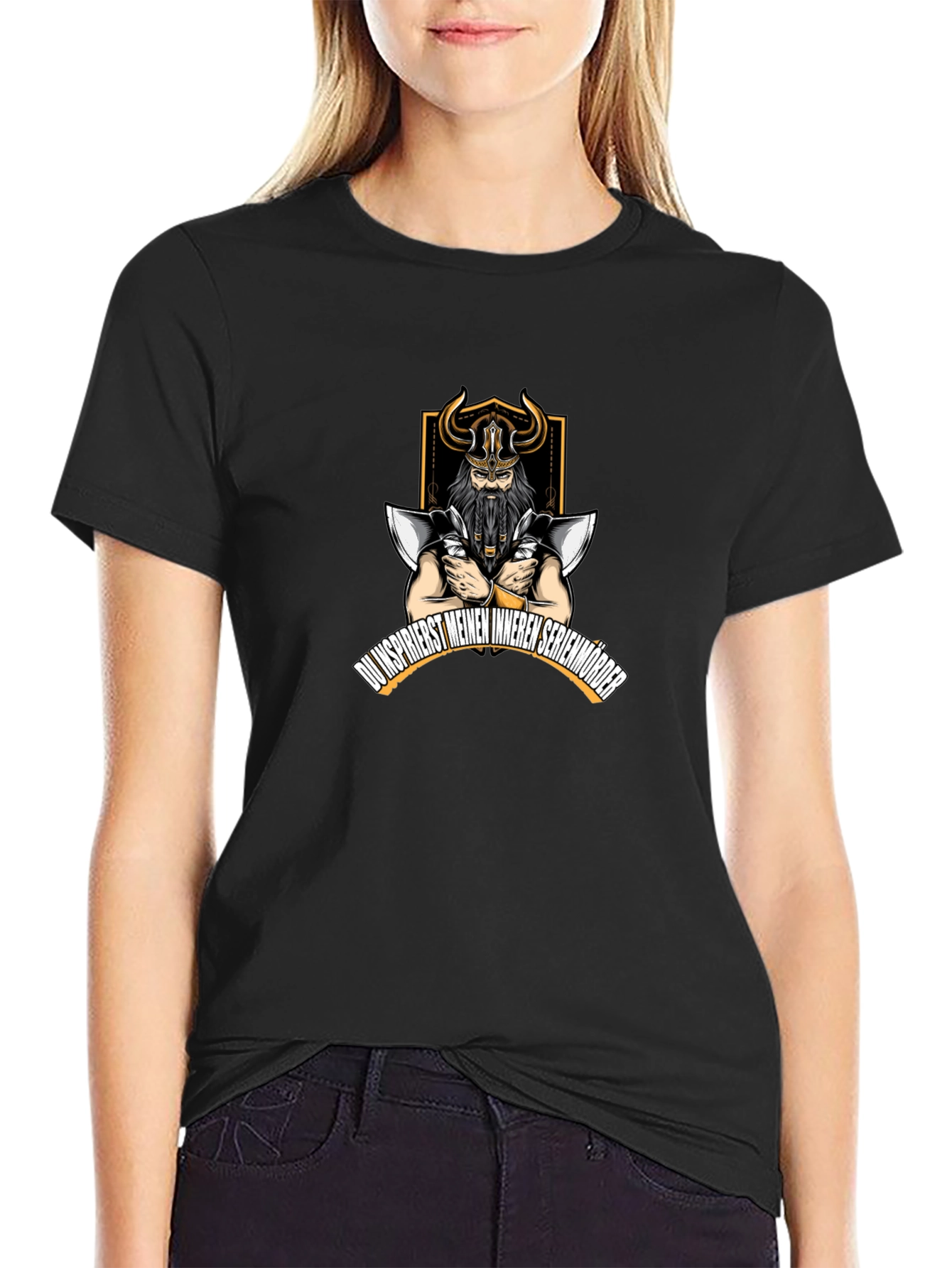 Viking Serial Killer Mens Graphic Tee