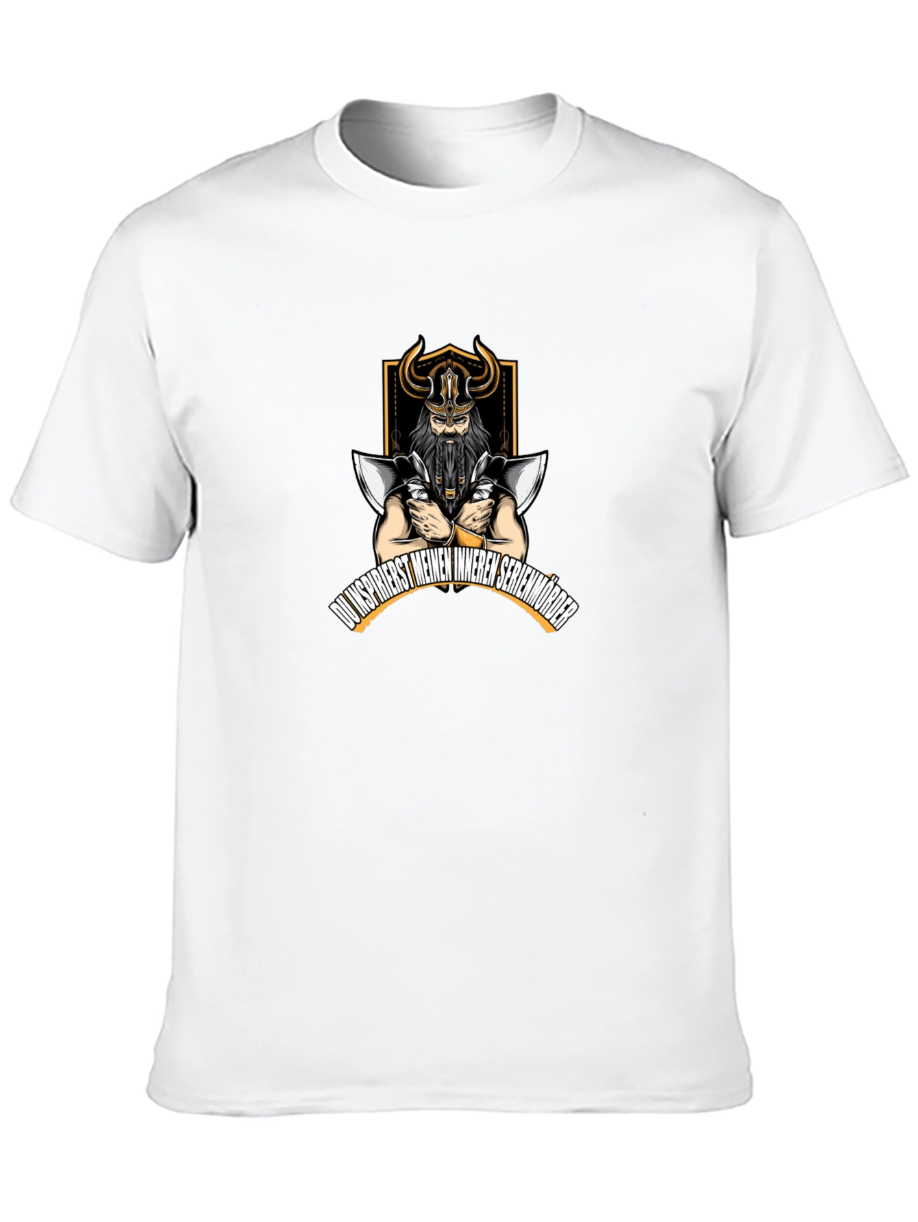 Viking Serial Killer Mens Graphic Tee