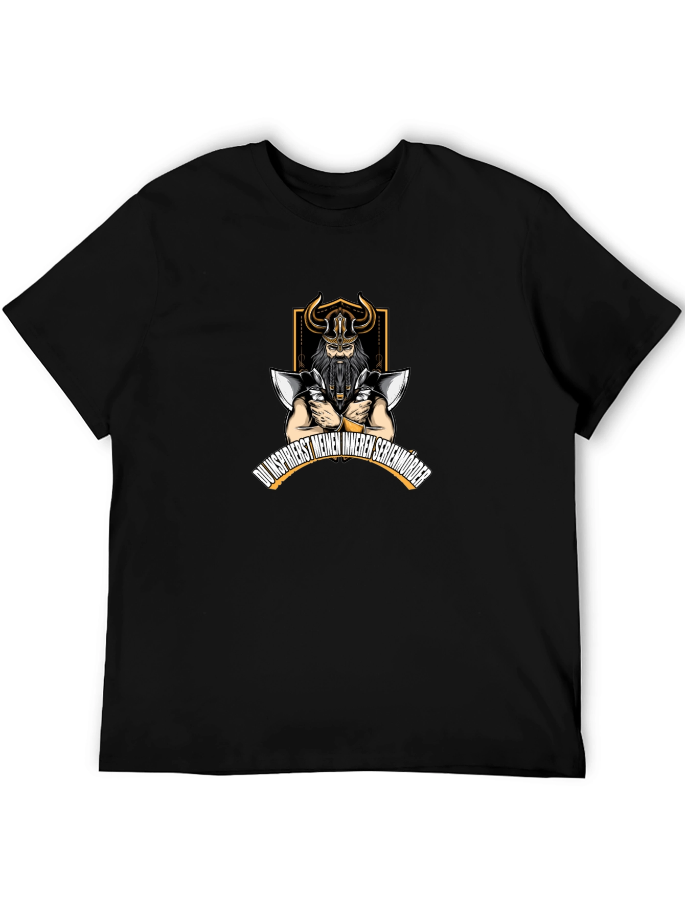 Viking Serial Killer Mens Graphic Tee